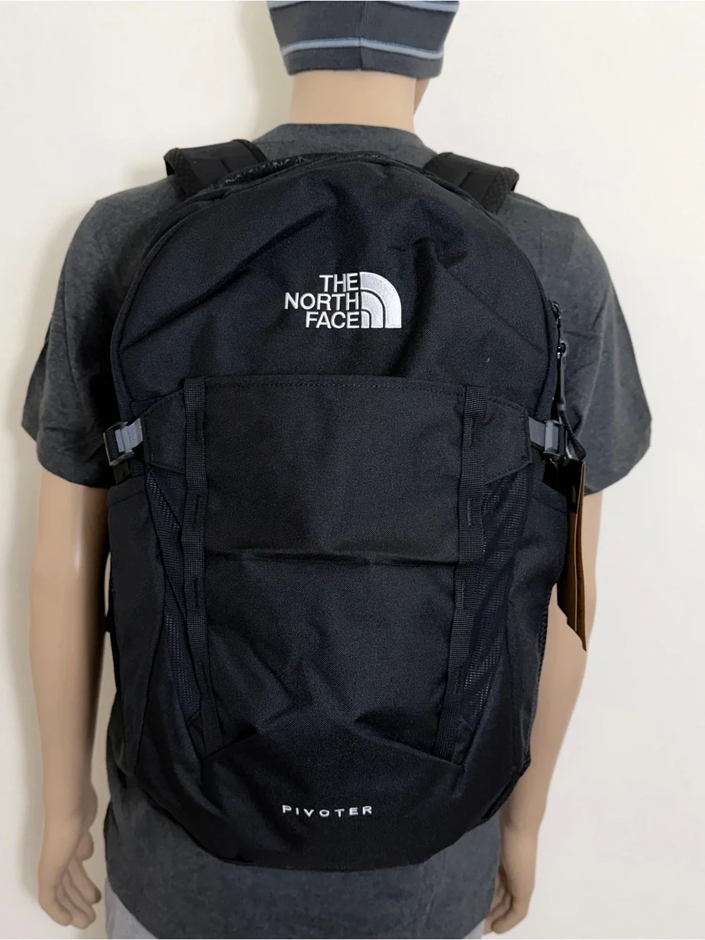 The North Face Pivoter Backpack School Bag TNF Black NEW WITH TAGS!
